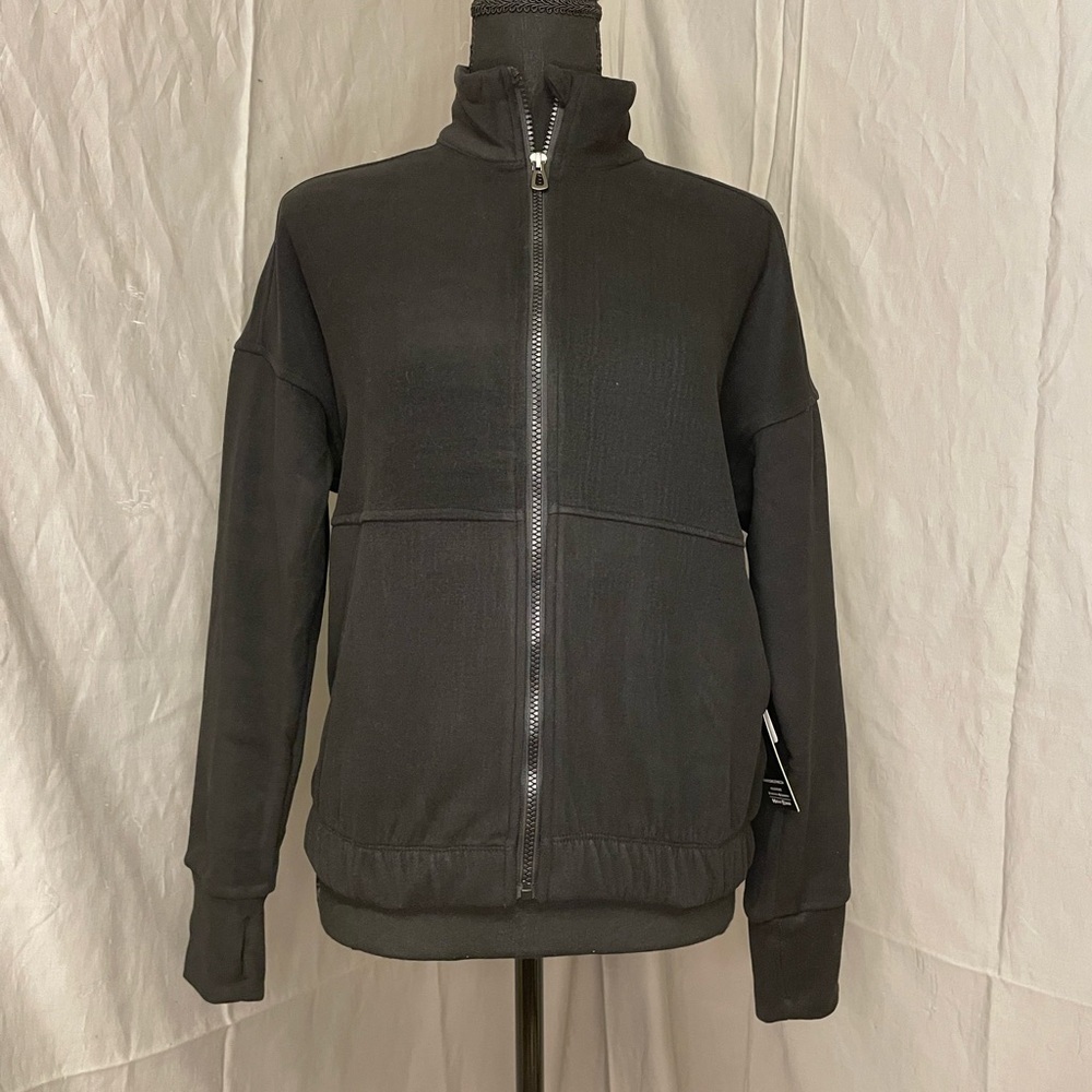 NWT Kyodan Black FleeceLike Jacket